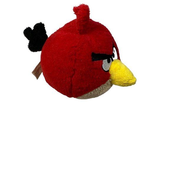 Angry Birds Soft Plush Toy Red  5 Inch - Picture 6 of 6